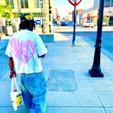 MEN'S LOV5 SICK CROP T- "Pure Heart"